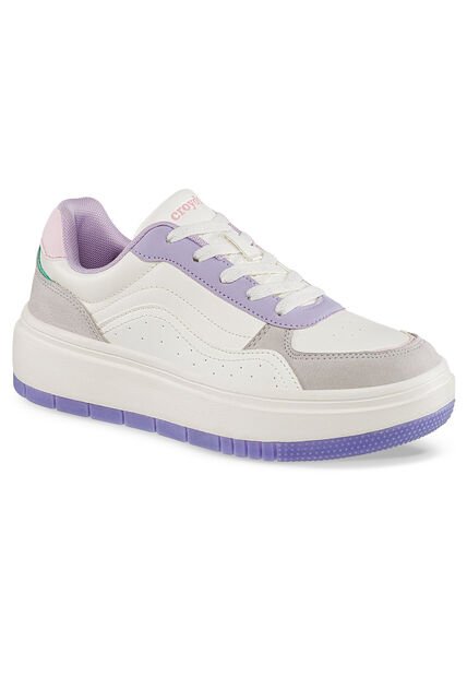 Tenis Urbanos Ilyra Beige-Mora Croydon Para Mujer