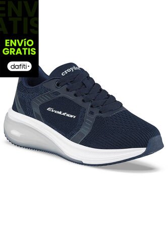 Tenis Running Dramon Azul Osc Para Niña Croydon Croydon