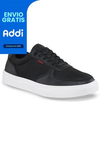 Tenis Urbanos Brooklyn Negro Croydon Para Hombre Croydon