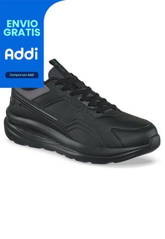 Tenis Urbanos Fyber Negro Croydon Para Hombre Croydon