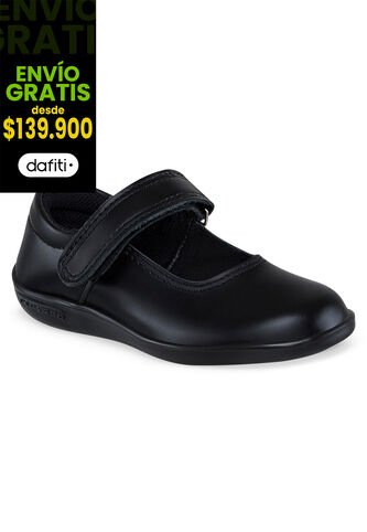 Zapatos Escolares Mafalda Negro Para Niña Croydon Croydon