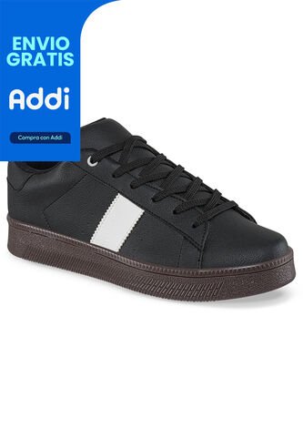 Tenis Urbanos Derick Negro Croydon Para Hombre Croydon