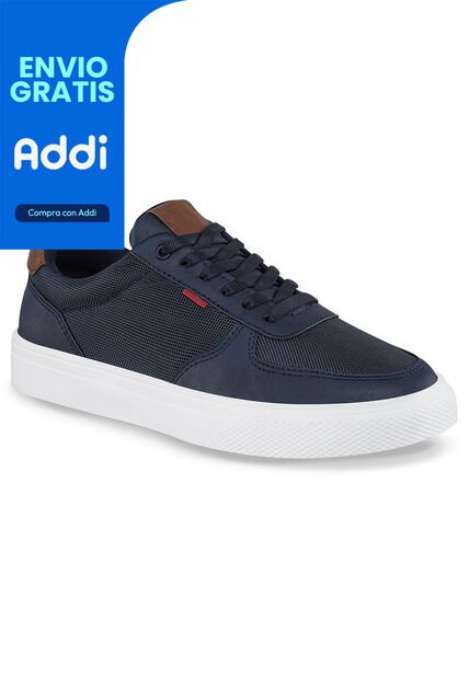 Tenis Urbanos Brooklyn Azul Croydon Para Hombre