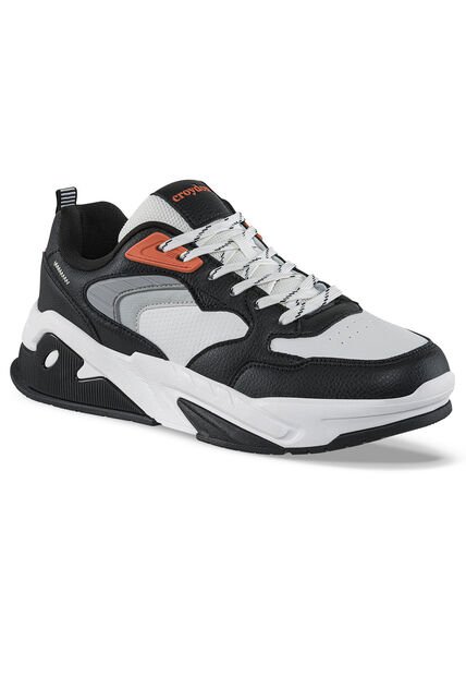 Tenis Urbanos Doter Negro-Blanco Croydon Para Hombre