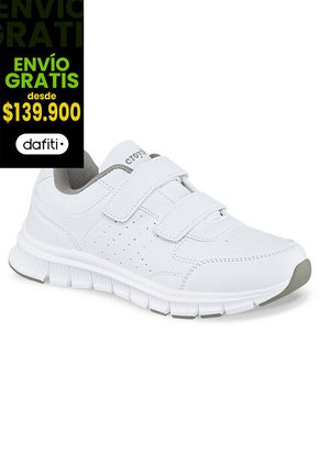 Tenis Escolares Skoler V Blanco Para Niña Y Niño Croydon