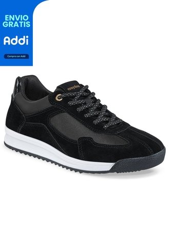Tenis Urbanos Agnes Negro Croydon Para Mujer Croydon
