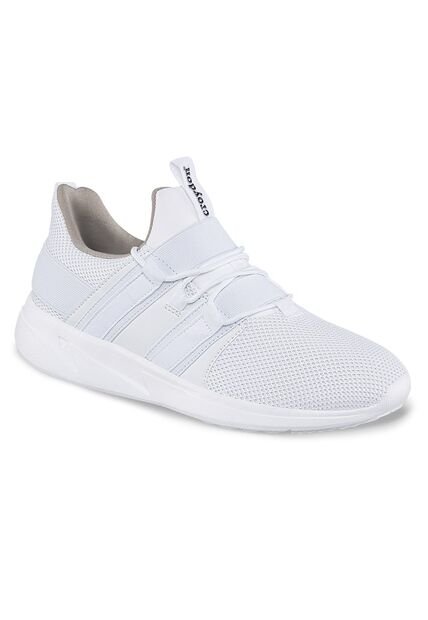Tenis Escolares Riggi Blanco Para Niña Y Niño Croydon