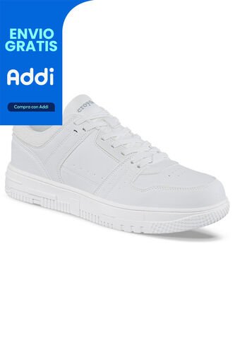 Tenis Urbanos Mixkar Blanco Croydon Para Hombre Croydon