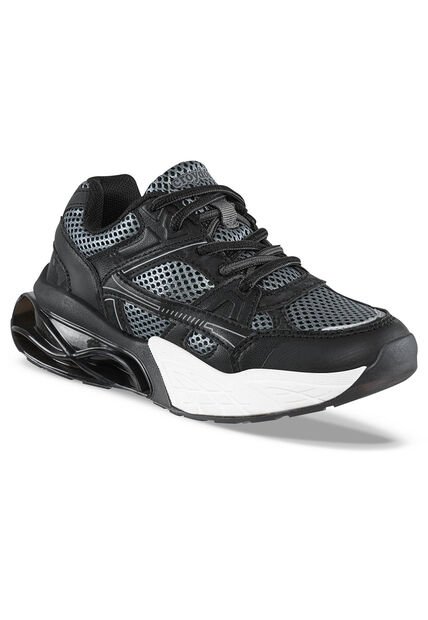 Tenis Urbanos Delzar Negro Croydon Para Niño