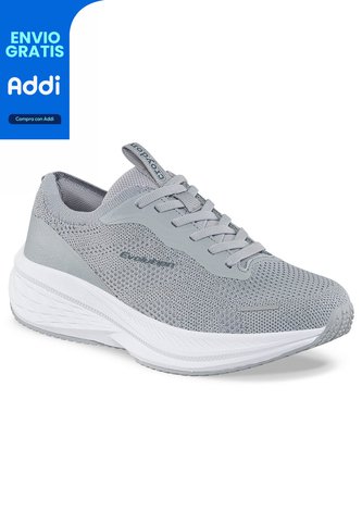Tenis Running Vole Gris Croydon Para Mujer Croydon