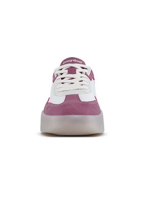 Tenis Rizor Gris-Vino Para Mujer Croydon