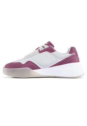 Tenis Rizor Gris-Vino Para Mujer Croydon