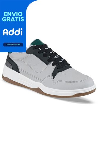 Tenis Urbanos Manzur Gris Croydon Para Hombre Croydon