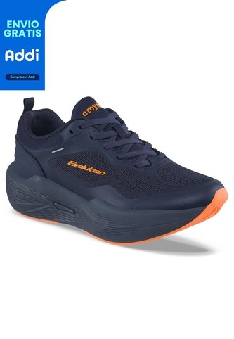 Tenis Running Zimon Azul Osc Croydon Para Hombre Croydon