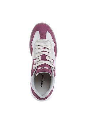 Tenis Rizor Gris-Vino Para Mujer Croydon