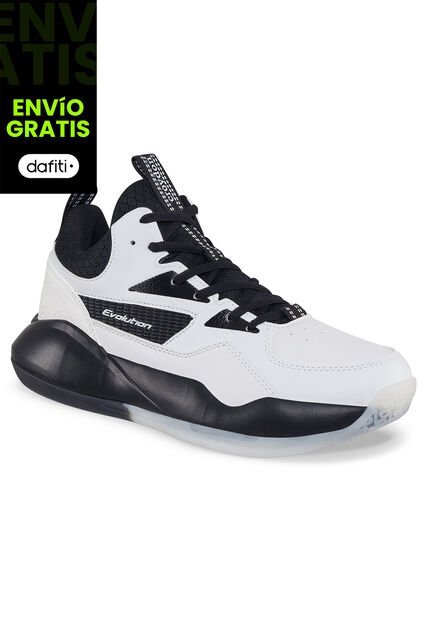 Tenis Basketball Fokor Blanco Para Hombre Croydon