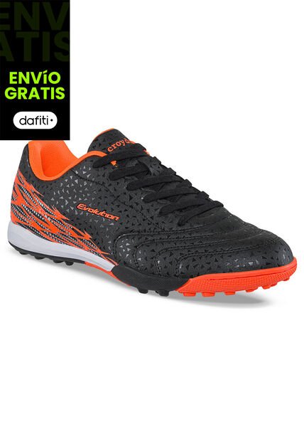 Guayos Sintética Zivlo Negro Para Niño Croydon