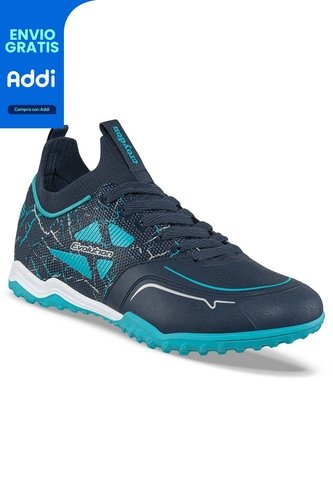 Guayos Sintética Kiwe Azul Osc Croydon Para Hombre Croydon