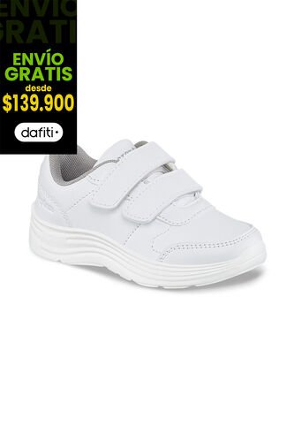 Tenis Escolares Schoology V Blanco Para Niña Y Niño Croydon Croydon