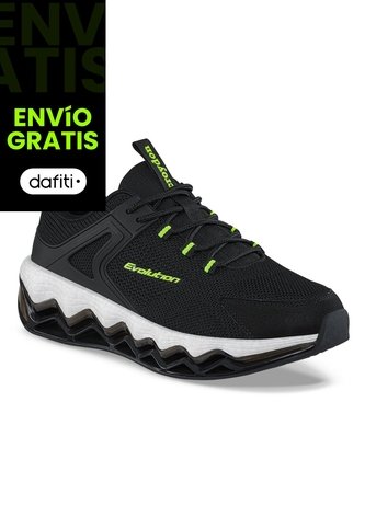 Tenis Running Wuhop Negro Croydon Para Hombre Croydon