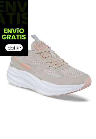 Tenis Running Xudok Beige Croydon Para Mujer Croydon