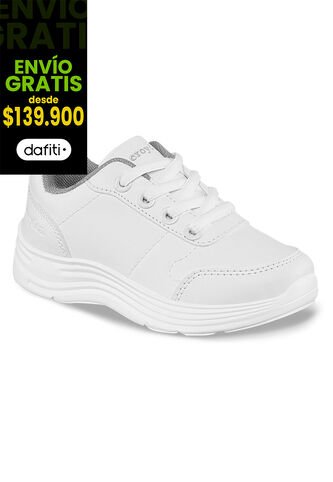 Tenis Escolares Schoology C Blanco Para Niña Y Niño Croydon Croydon