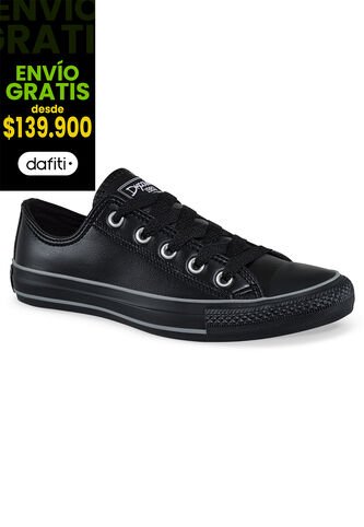 Tenis Discovery Bajo New Negro-Gris Para Hombre Y Mujer Croydon Croydon
