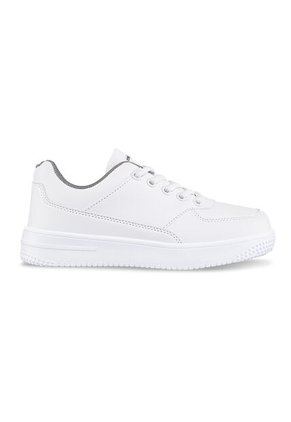 Tenis Colegio Shopir C Blanco-Gris Para Niño Y Niña Croydon