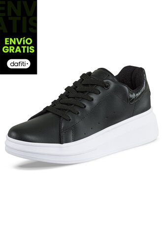 Tenis Siena Negro-Blanco Para Mujer Croydon Croydon