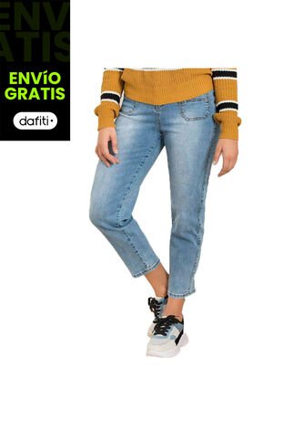 Jean Grecia Azul Croydon Para Mujer Croydon