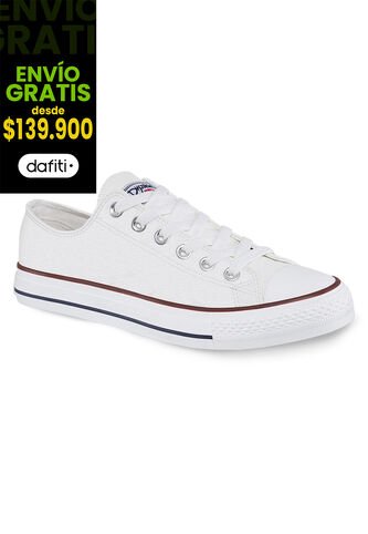 Tenis Discovery Bajo New I Blanco Para Hombre Y Mujer Croydon Croydon