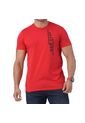 Camiseta Julian Estampada Rojo Croydon Para Hombre de Croydon
