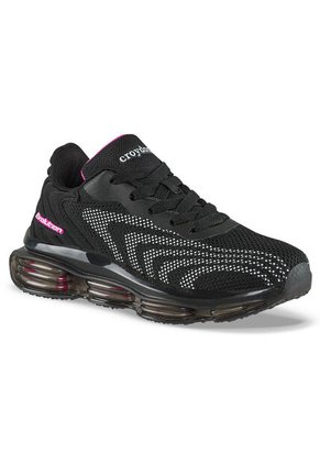 Tenis Running Ulorix Negro-Fucsia Croydon Para Niña