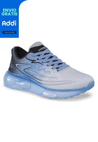 Tenis Running Nurat Azul Croydon Para Mujer Croydon