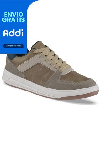 Tenis Urbanos Rolon Beige Para Hombre Croydon Croydon