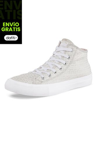 Botines Ania Alto Plata Para Mujer Croydon Croydon