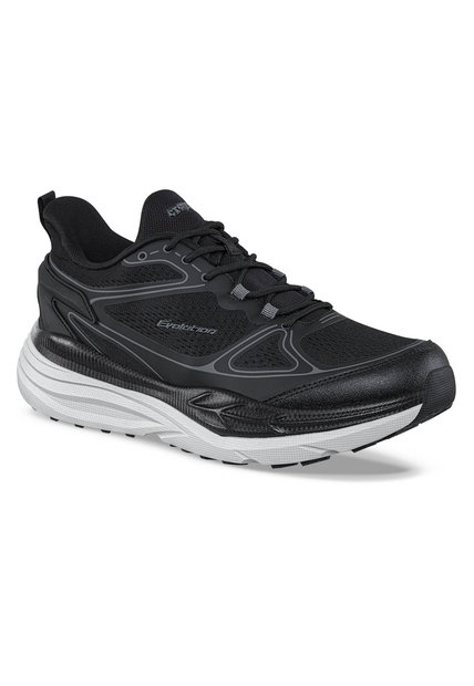 Tenis Running Meman Negro Croydon Para Hombre