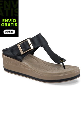 Sandalias Akari Negro Para Mujer Croydon Croydon