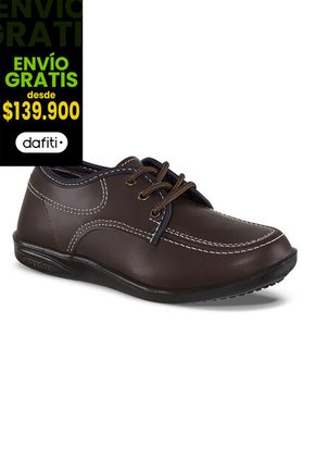 Zapatos Escolares Bachiller Café Para Niña Croydon