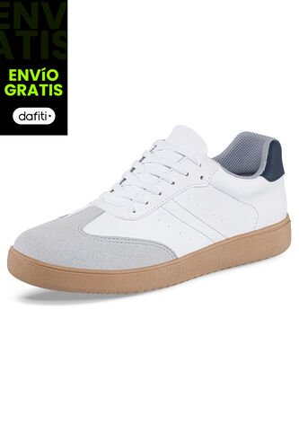 Tenis Kameko Blanco-Azul Para Hombre Croydon Croydon