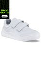 Tenis Colegio Roblo Velcro Blanco Para Niño Y Niña Croydon de Croydon