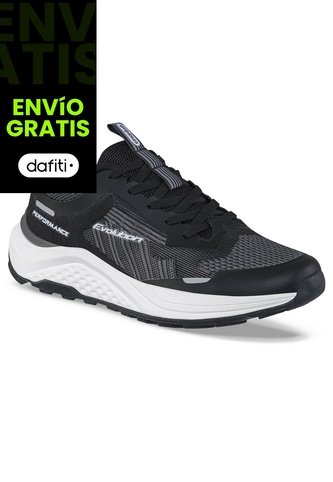 Tenis Trail Running Krib Negro Croydon Para Hombre Croydon
