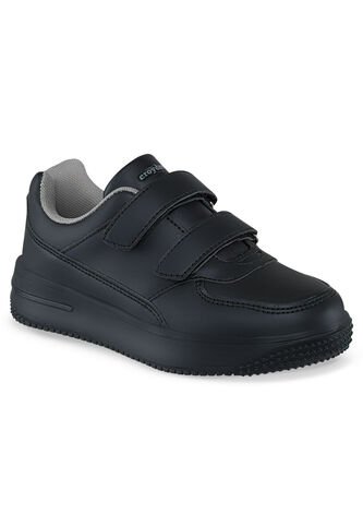 Tenis Colegio Shopir V Negro-Gris Para Niño Y Niña Croydon Croydon