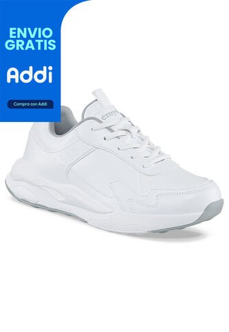 Tenis Colegio Linut C Blanco Para Niño Y Niña Croydon Croydon
