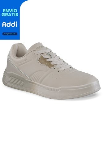 Tenis Urbanos Xiluren Beige-Beige Croydon Para Mujer Croydon