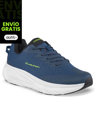 Tenis Running Roxel Azul Osc Para Hombre Croydon Croydon