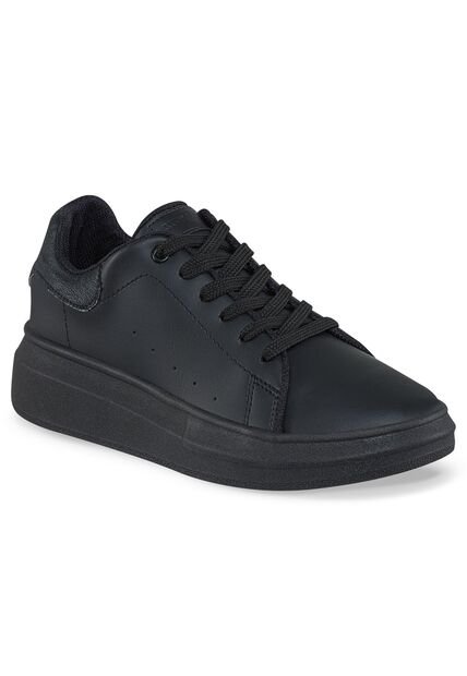 Tenis Urbanos Bera Negro-Negro Croydon Para Mujer