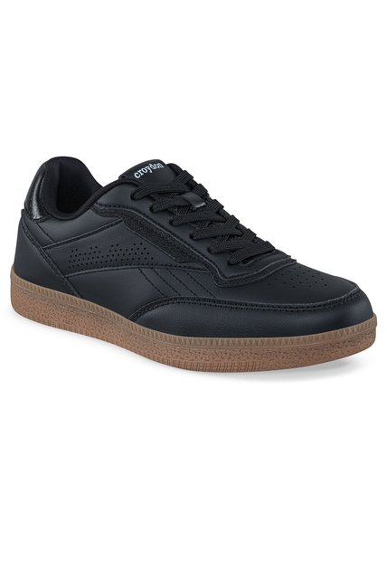Tenis Casuales Ribak Negro Croydon Para Mujer