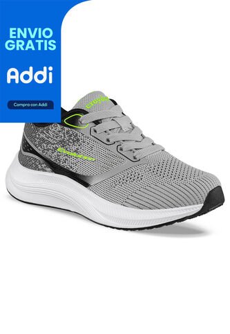 Tenis Running Rizban Gris Para Niño Croydon Croydon