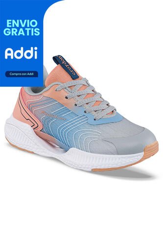 Tenis Running Temar Gris Para Niña Croydon Croydon
